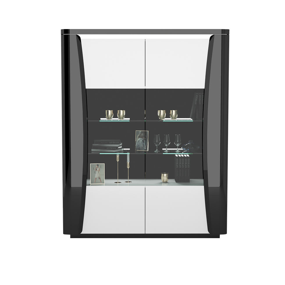 Thumbnail: 2 DOORS DISPLAY CABINET N40