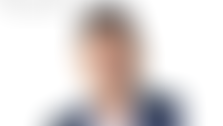 podcast guest headshot in white background