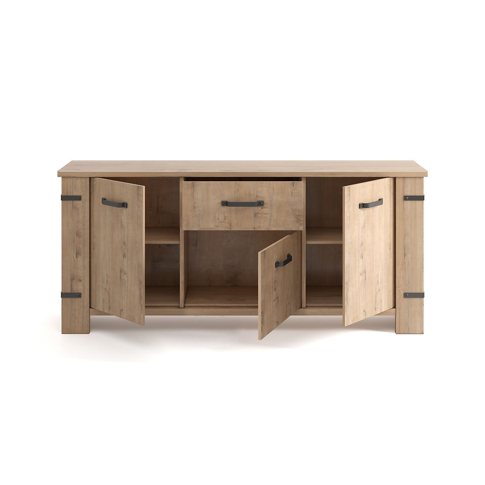 Miniature : BUFFET 3 PORTES 1 TIROIR N°29