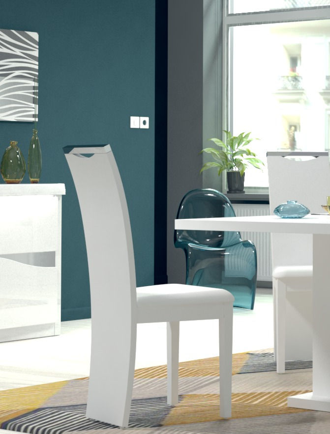 Miniature : CHAISE BLANCHE N21