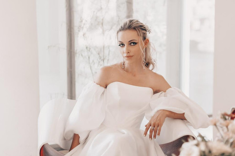 Beautiful bride in Georgia