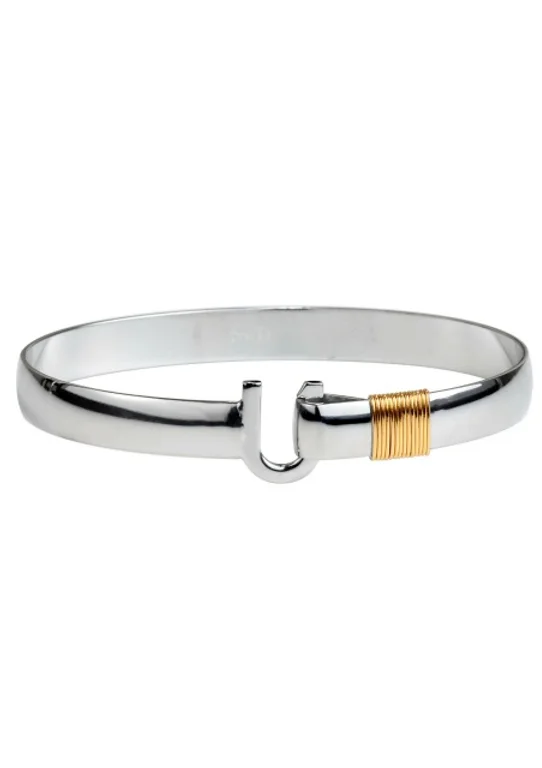 Gold Silver Anium Hook Bracelet Cardow Jewelery Gold Silver Anium Hook Bracelet