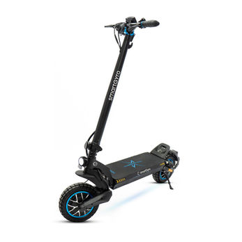 Meet our new model: SmartGyro Crossover Dual Max the e scooter with a range of 60km*, only 28kg heavy a perfectly compact model to discover Malaga!