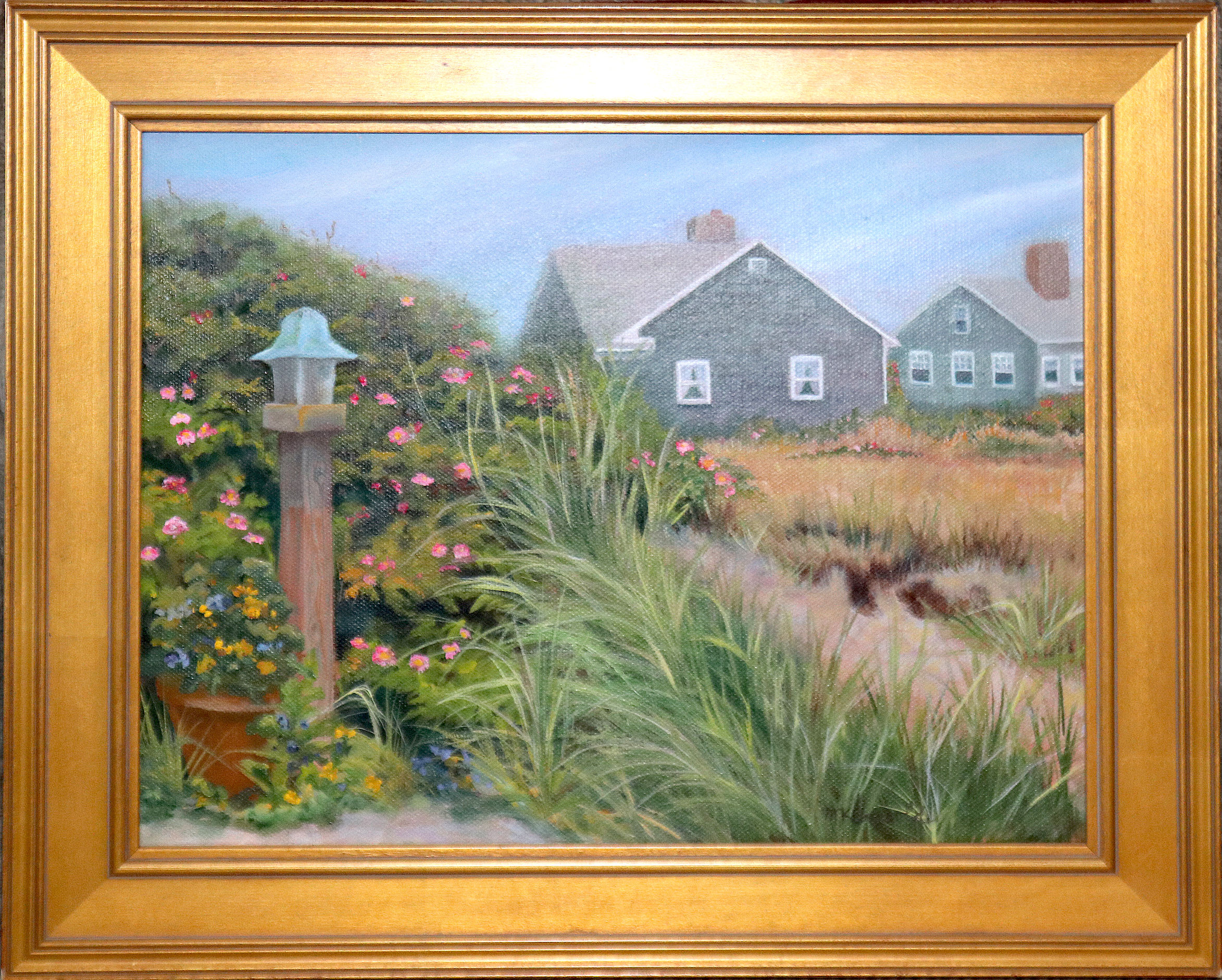 11 x 14 Oil Painting / Gold Frame