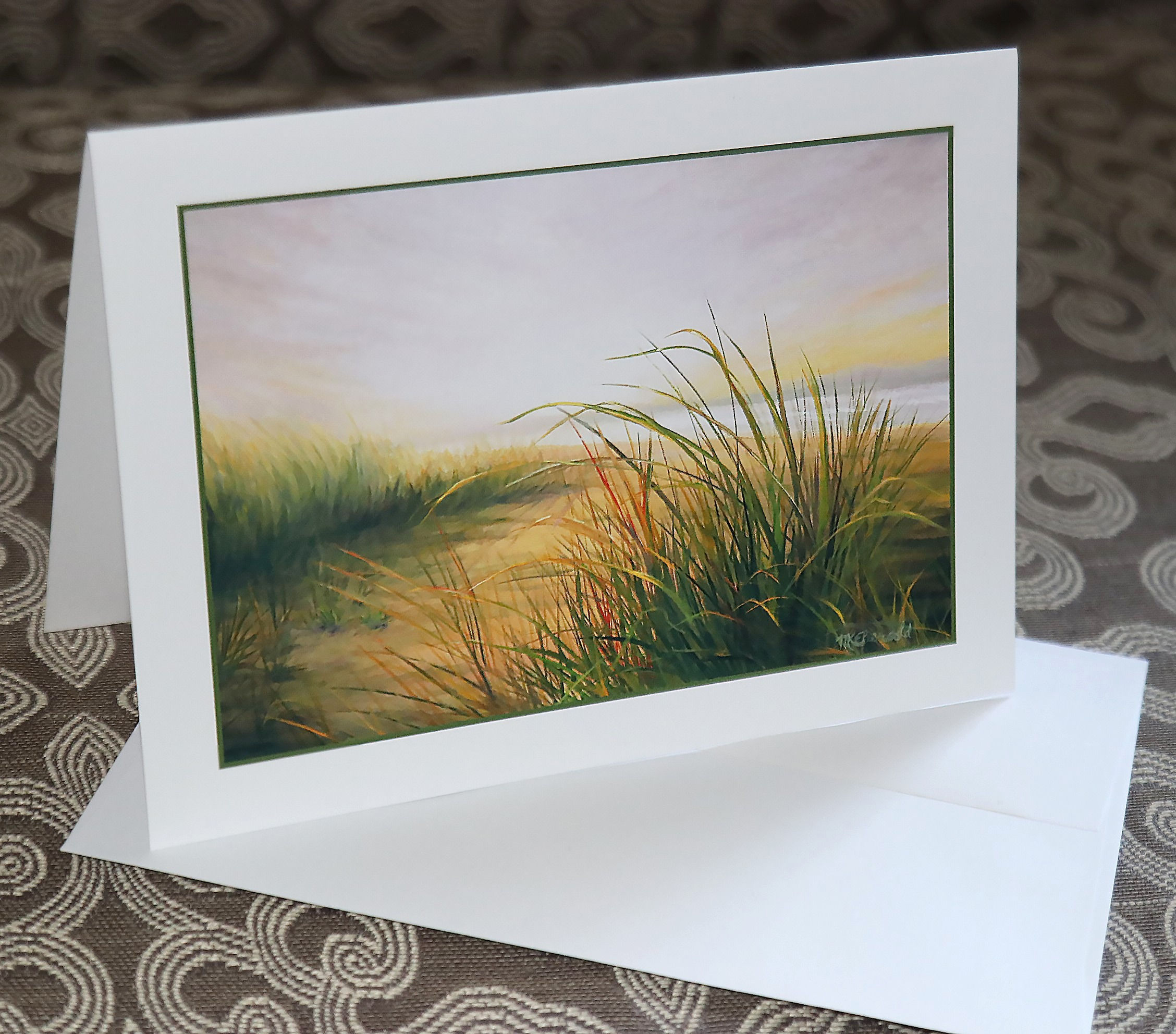 5 x 7 Blank Notecard w/envelope