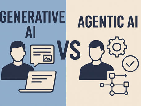 From Creating to Doing: Generative AI vs. Agentic AI