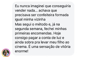 Fazendo mais de 3 salários com doces