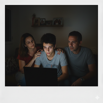 Pais e jovem tristes por ter tirado nota baixa no ENEM