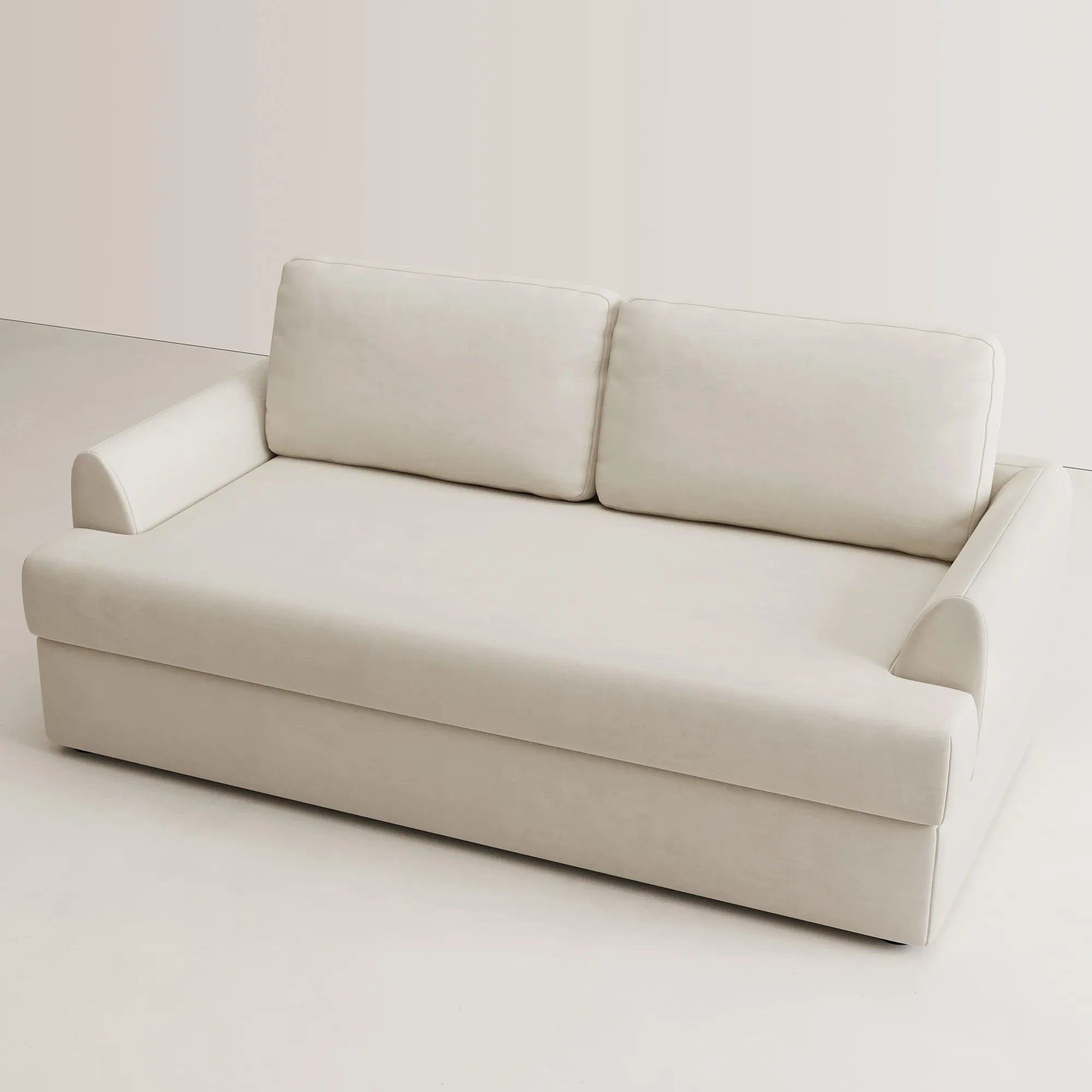 Laticer Sectional Sofa Set - Cosmic Latte / Velvet - product image 3