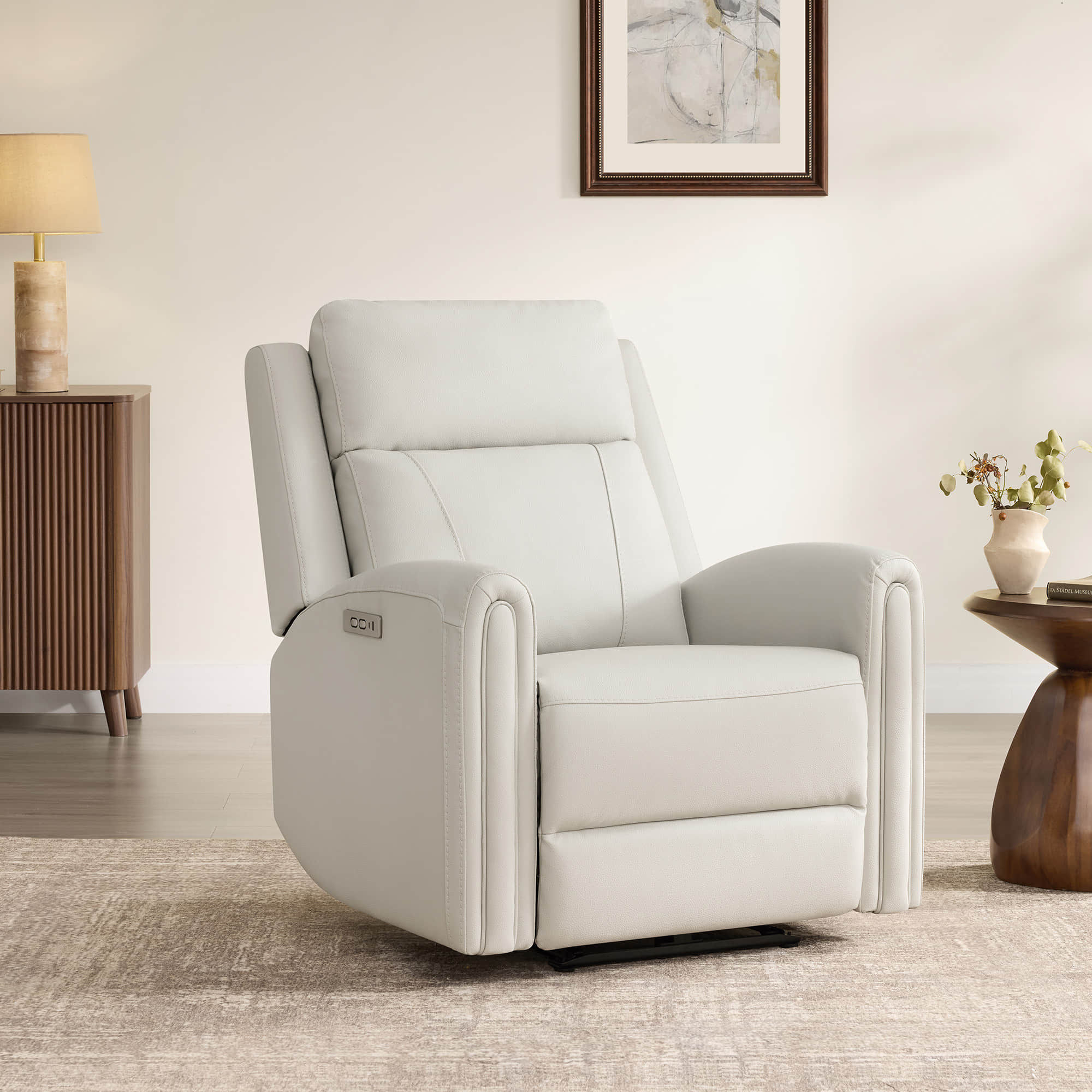 Hadley Modern Zero Wall-hugger Power Recliner - product image 2