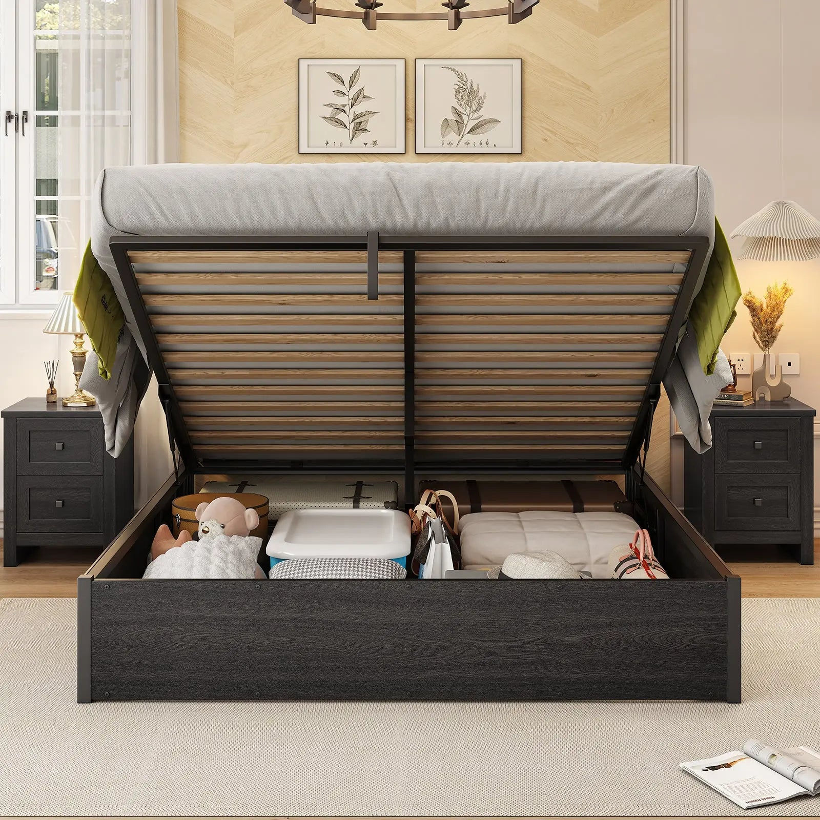 Cody Queen Lift Storage Bed - product image 7
