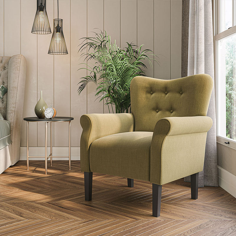 Allston High Back Upholstered Accent Armchair - product image 1