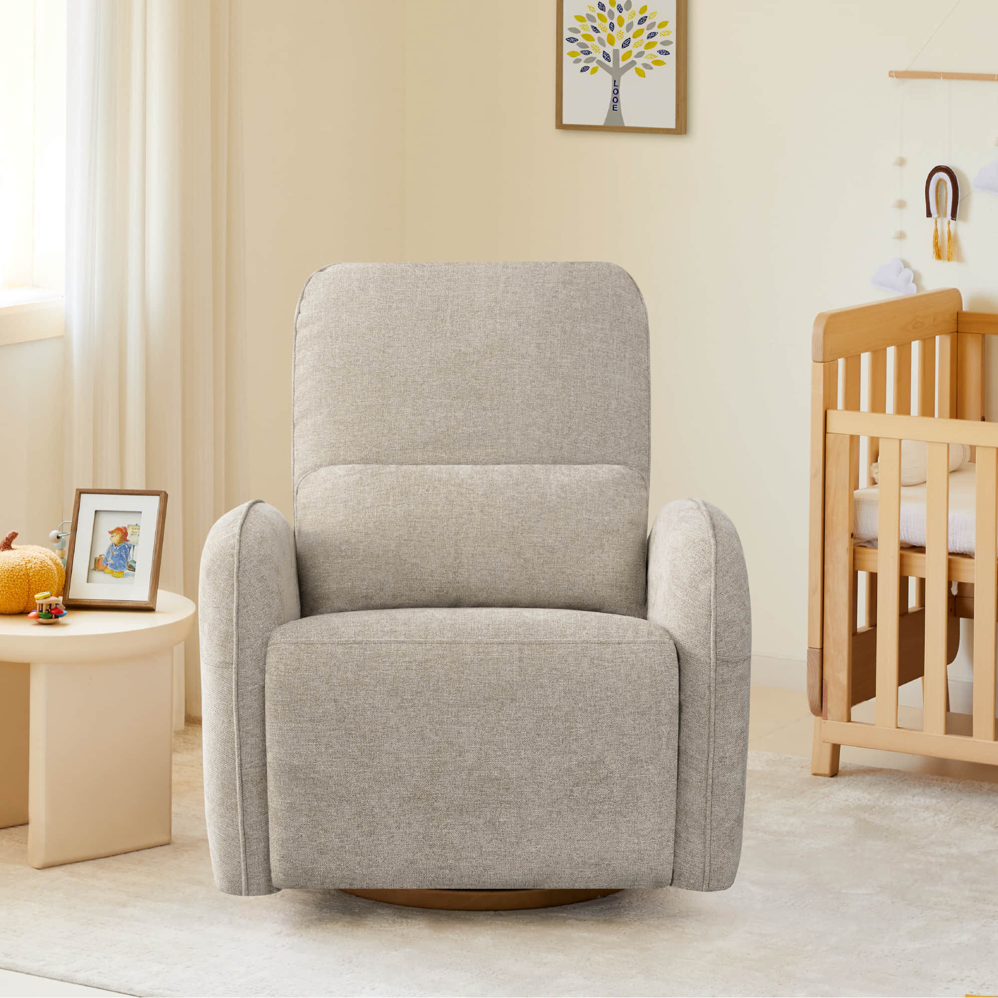 Errol Power Swivel Nursery Glider Recliner - product image 5