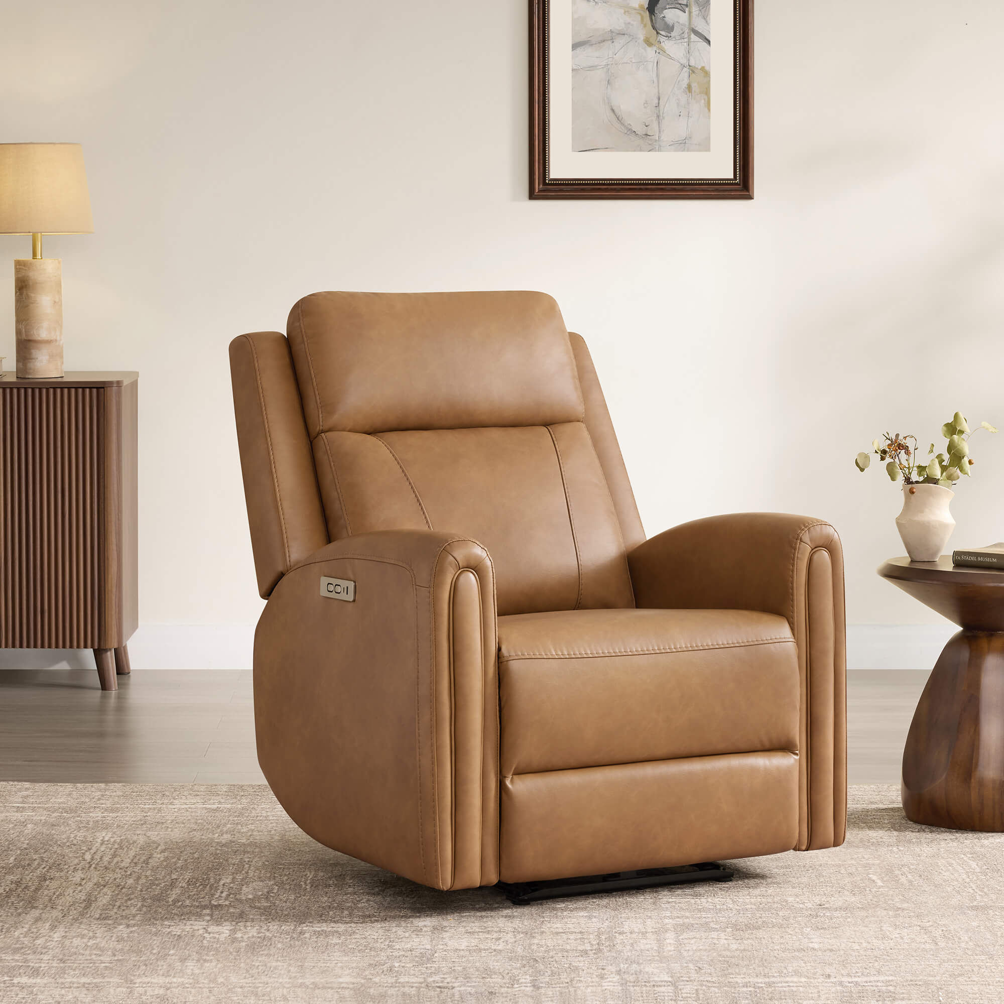 Hadley Modern Zero Wall-hugger Power Recliner - product image 1