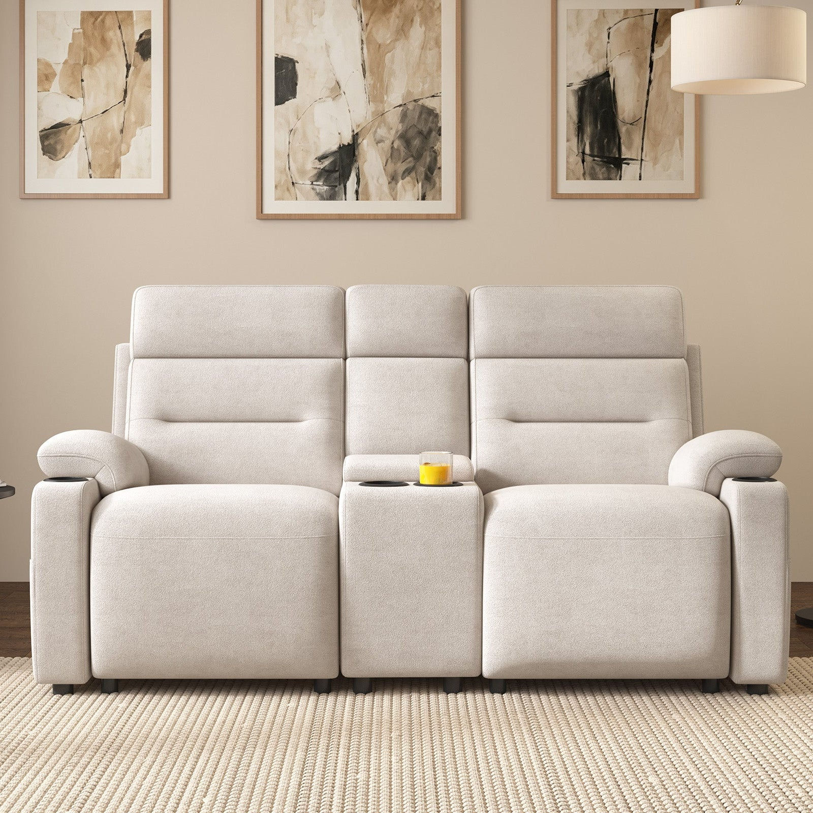 Power Reclining 3-Seater Sofa with Flip Console - product image 5