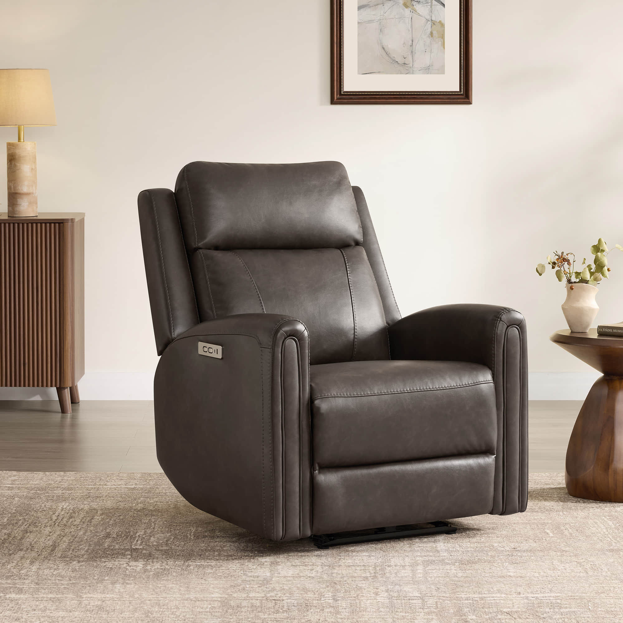 Hadley Modern Zero Wall-hugger Power Recliner - product image 3