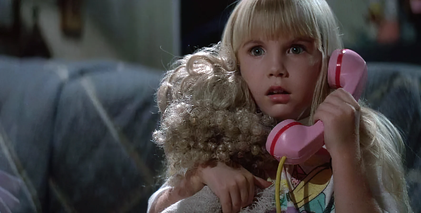 Poltergeist on the pink phone