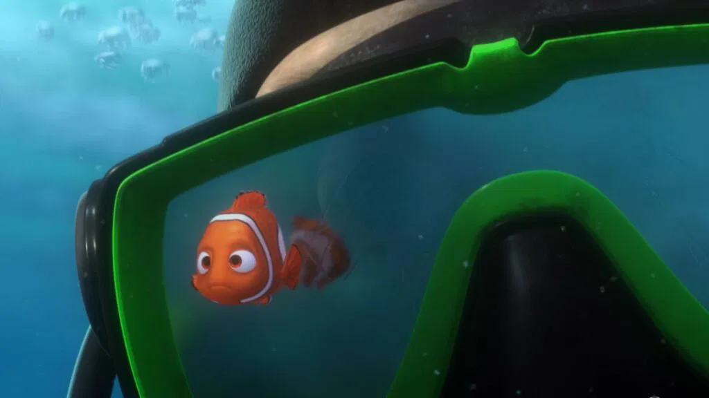 Nemo about to be captured