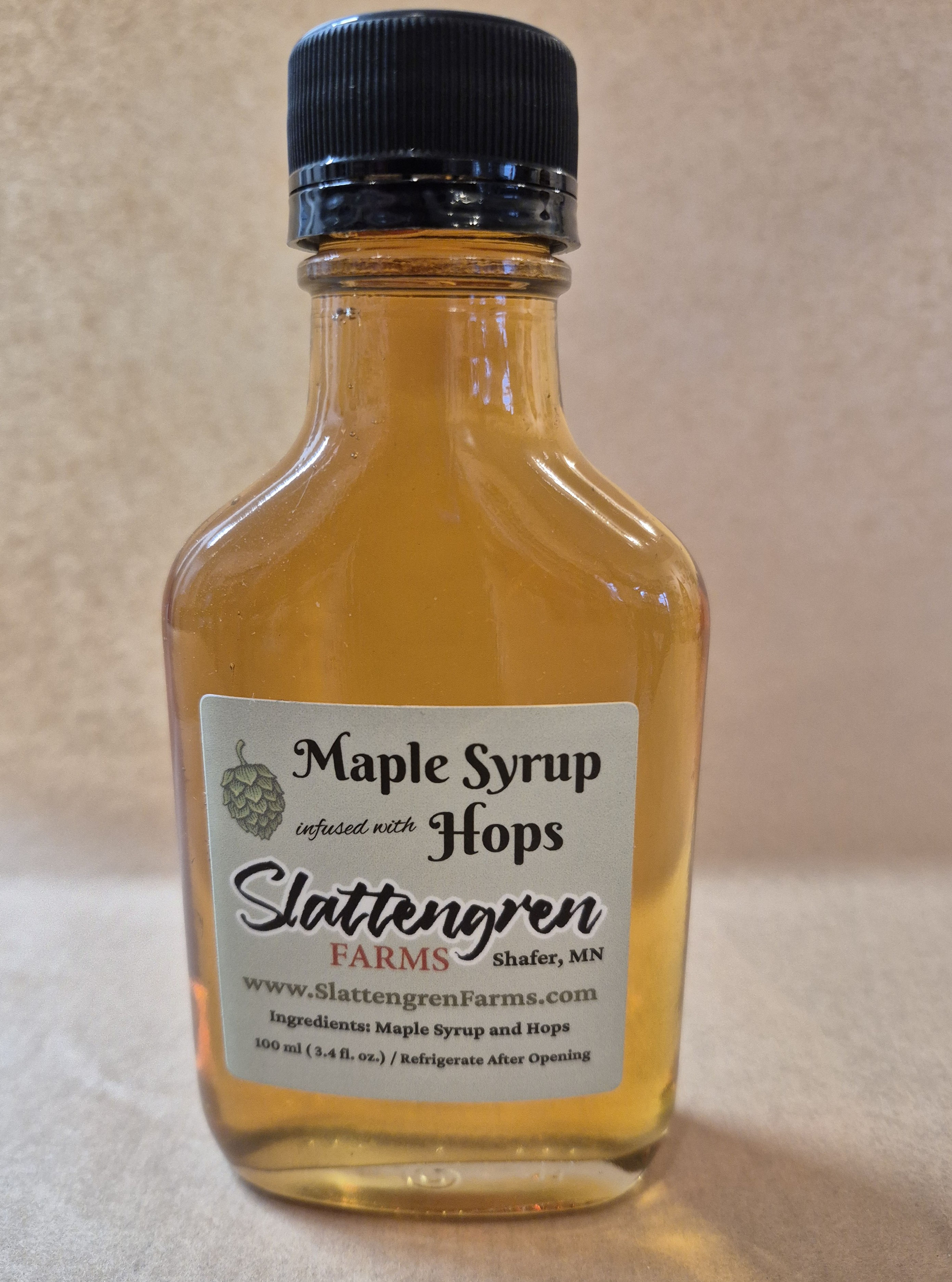 Small Flask Hops Maple Syrup