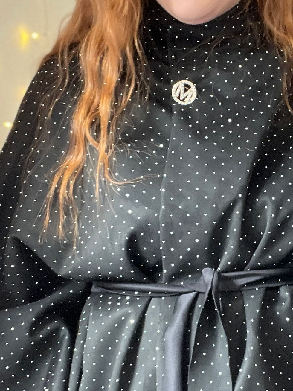 Miniature : Poncho Muna noir ✨