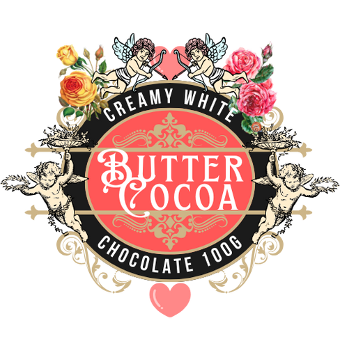 buttercocoa chocolate label