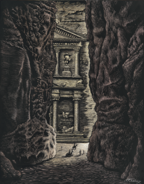 JORDAN - When the rocks yawned open!