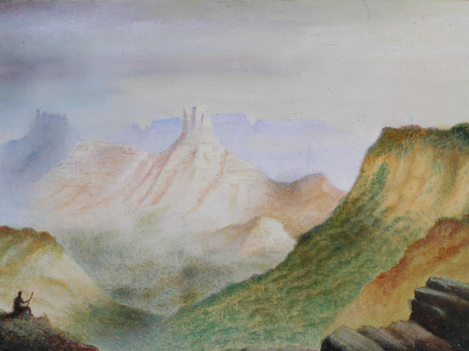 INDIA - Matheran - Misty  morning