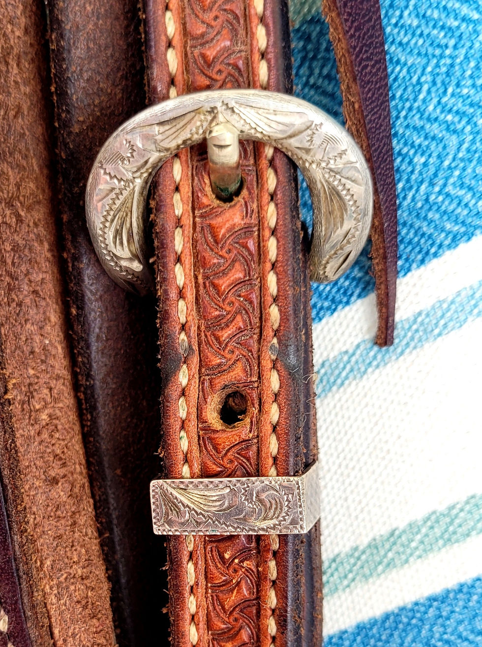 Thumbnail: Bridlehorse Shop Brow Headatall with Solid Sterling