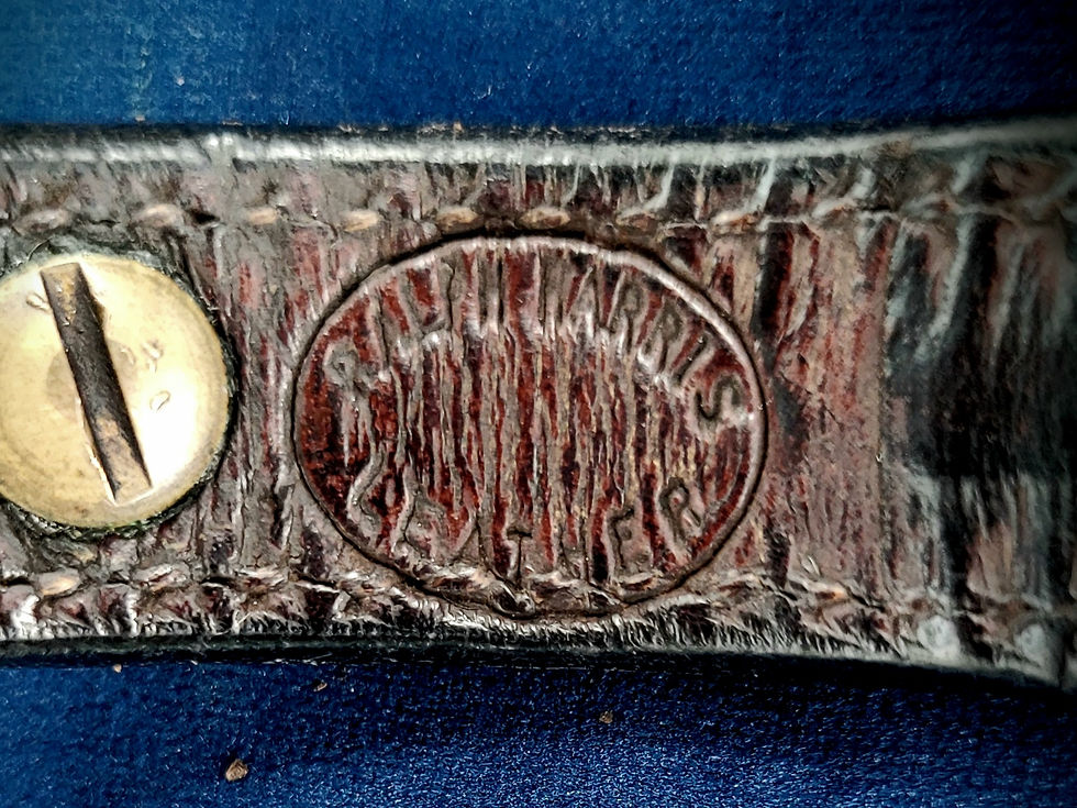 Thumbnail: Weanling / Mini Show Halter by Harris Leatherworks