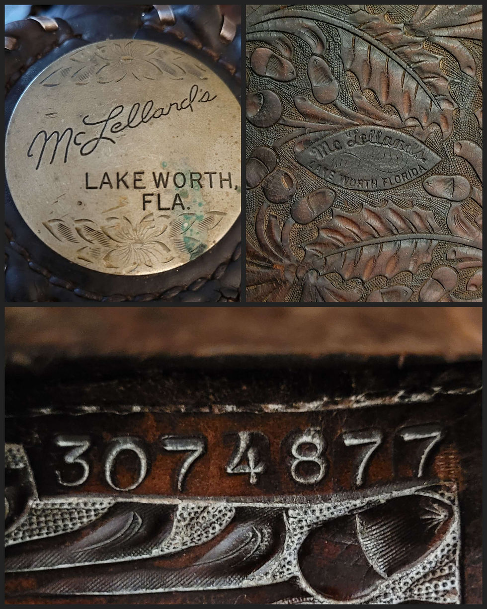 Thumbnail: McLellands 15" Concho Saddle 