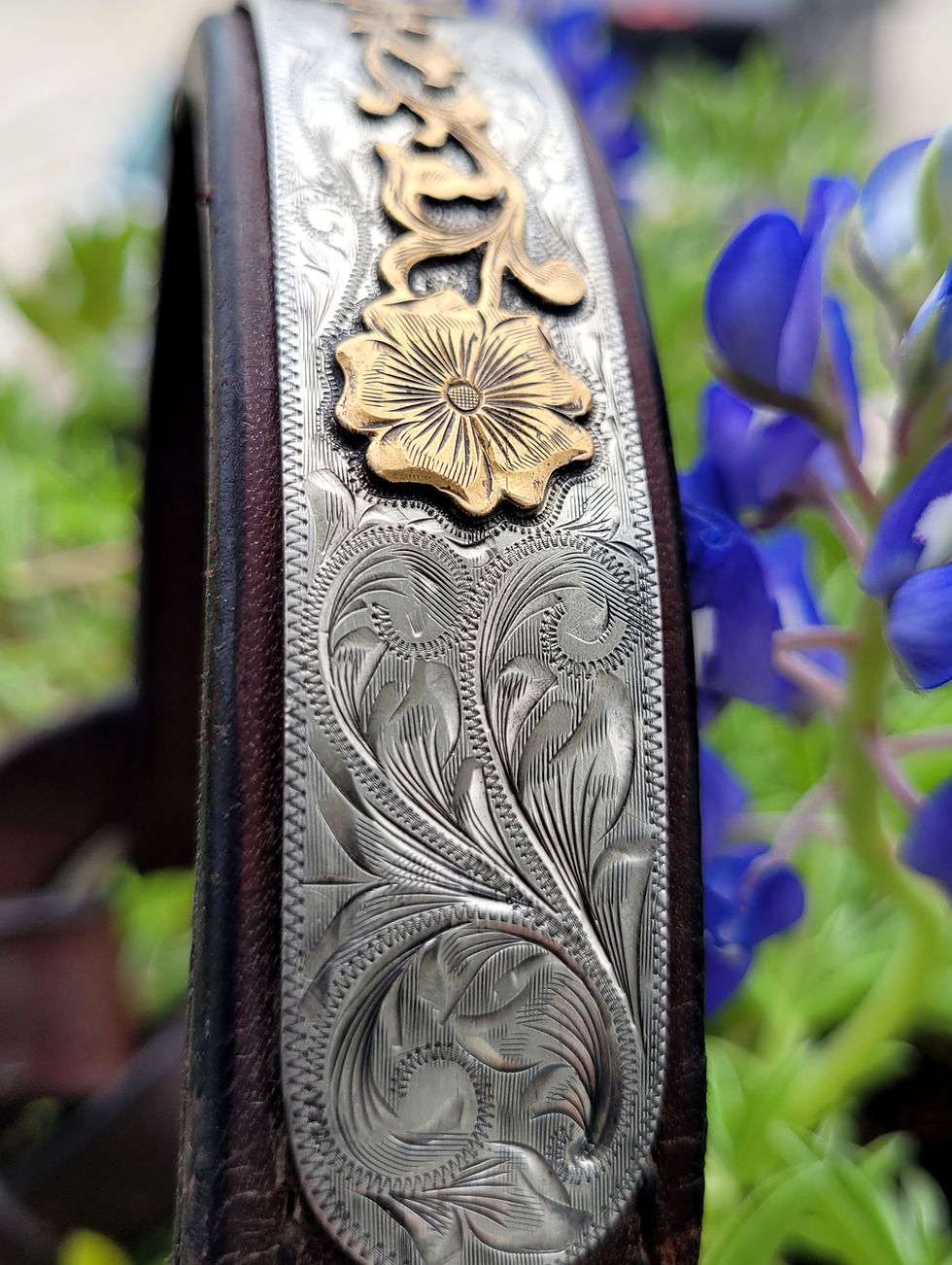 Thumbnail: Long Yearling/2YO Sterling Show Halter by Harris Leatherworks