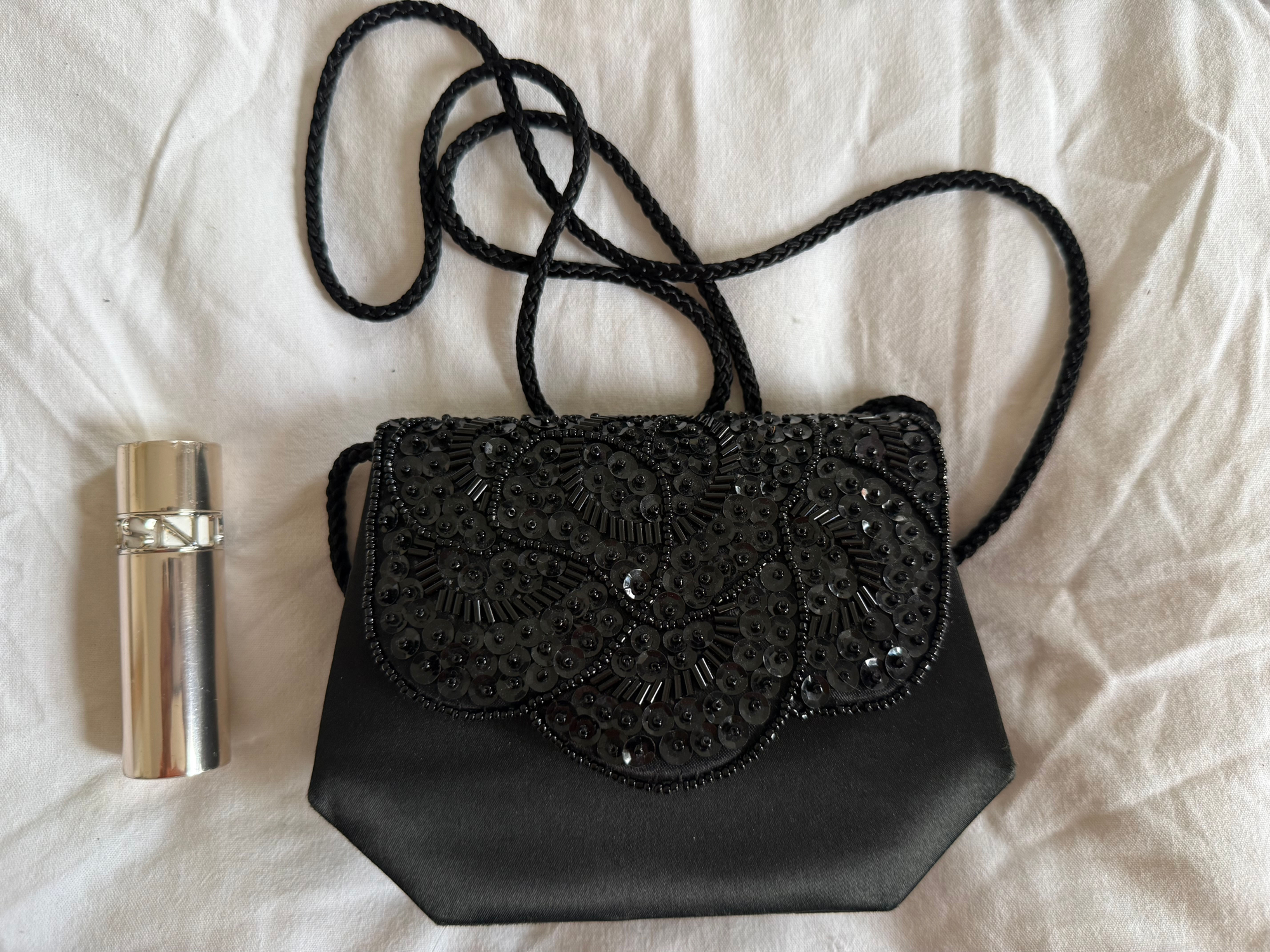 Beaded Sequin Mini Bag