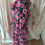 Thumbnail: Floral Ruffle Trim Maxi Dress