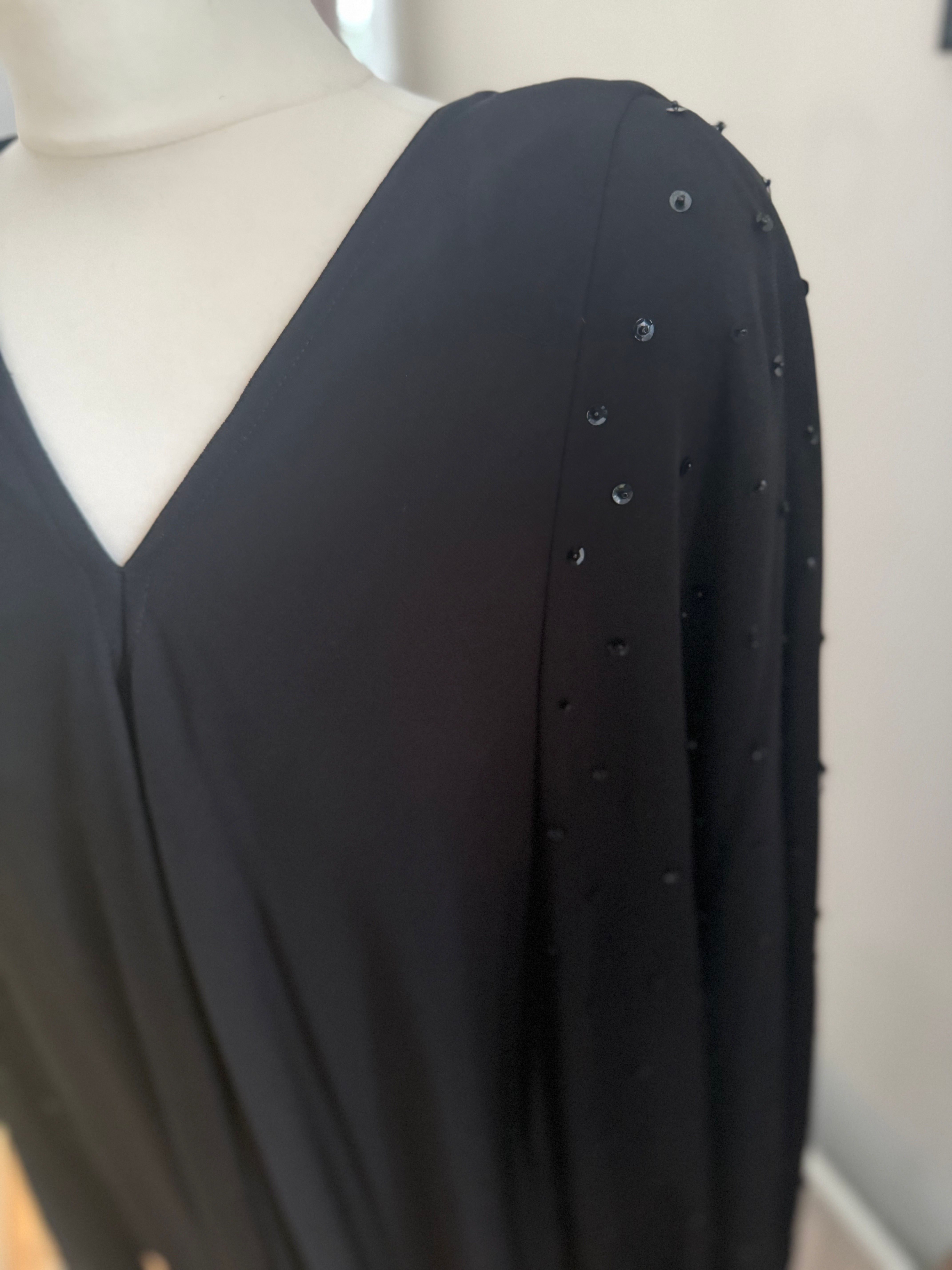 Vintage Sequin Batwing Dress size 18/20