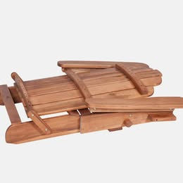 Thumbnail: Blackwell Acacia Foldable Outdoor Adirondack Chair 