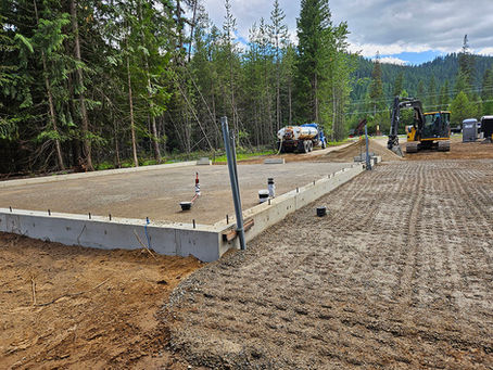 Priest Lake Food Bank Construction Update: