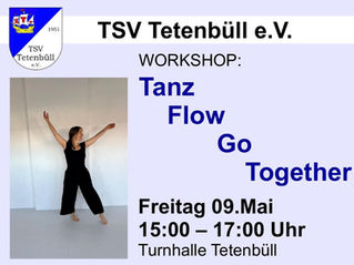 9. Mai: Tanz-Workshop