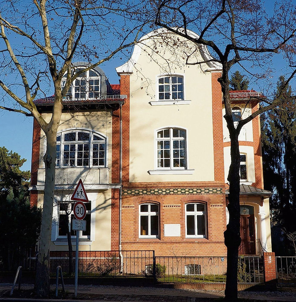 Kafkas zweite Berliner Wohnung in der Grunewaldstraße (das Haus steht noch heute)