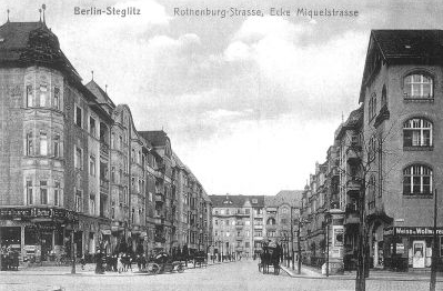 Kafkas erste Berline Adresse: Miquelstraße 8