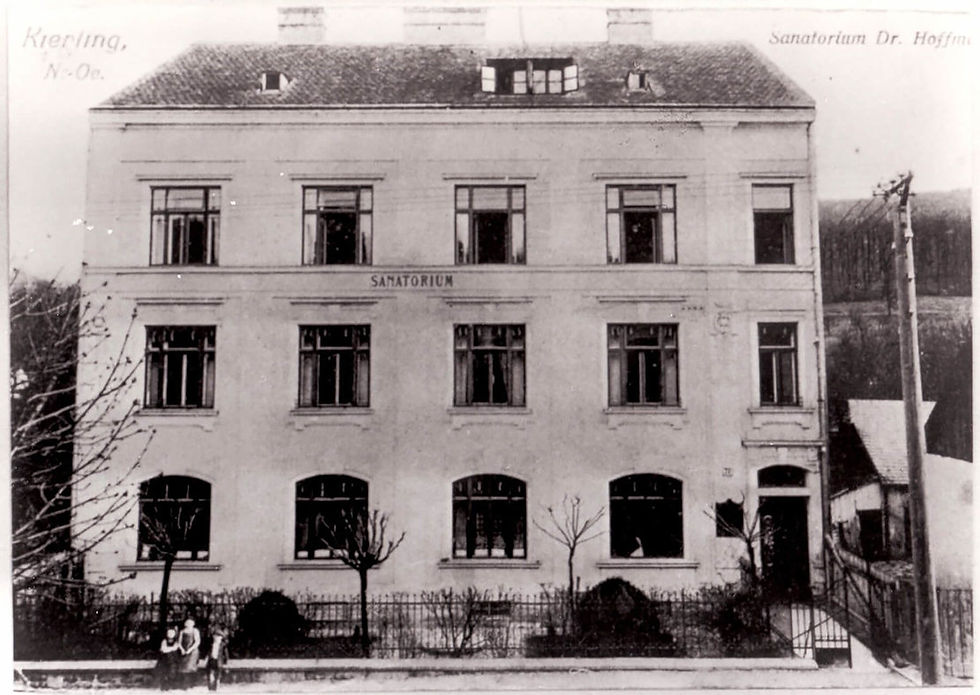 Kafkas Sterbehaus: Das Sanatorium Dr. Hoffmann in Kierling bei Wien