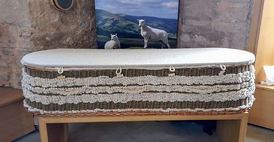 Welsh Wool Coffin