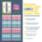 56 Reusable Refrigerator Labels for Leftovers and Meal Prep Containers
