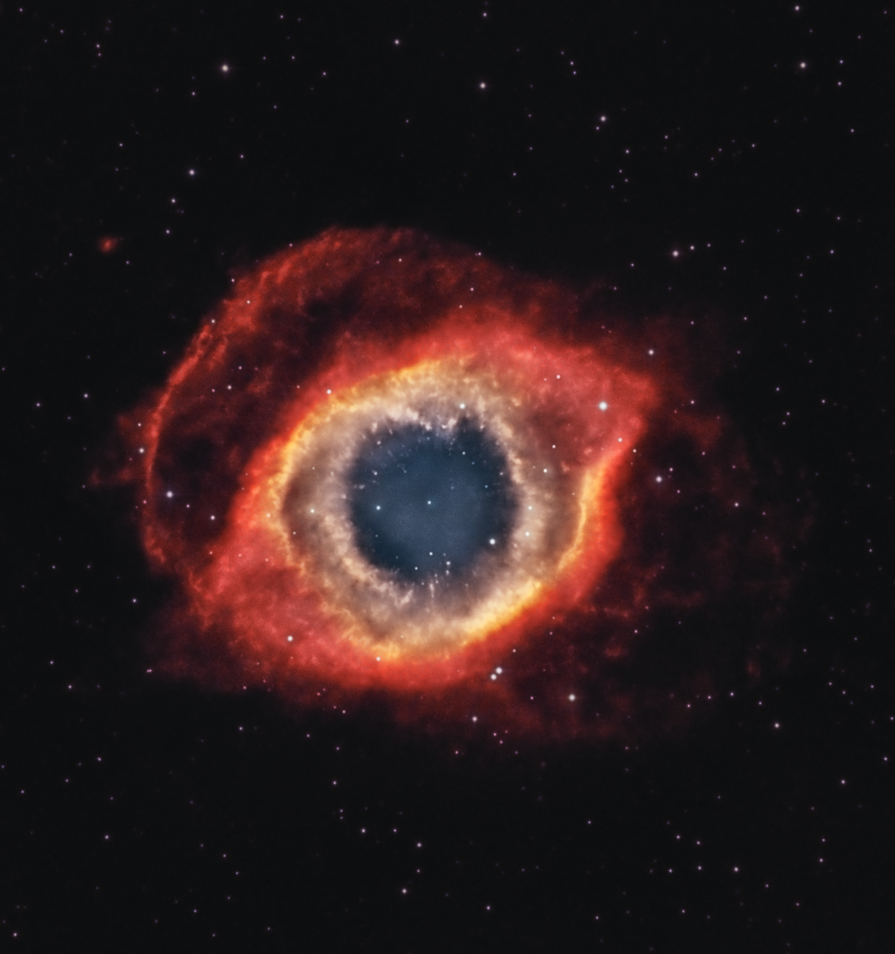 Helix Nebula by Frank Breslawski