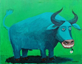 Taurus, 40x50, 2022, Acrylic on Canvas,.jpeg