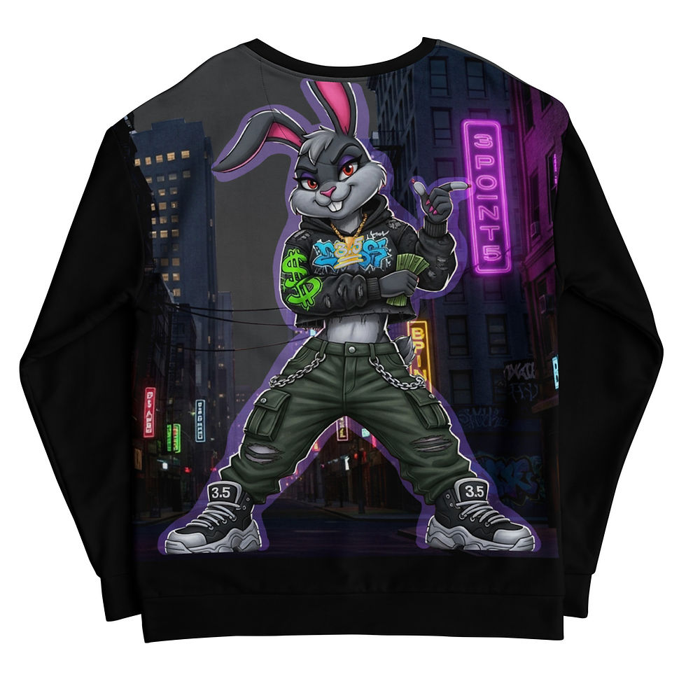 Thumbnail: DarkCity Sweatshirt 3point5 Bunny