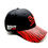 Thumbnail: Red Leather Brim 3point5 Hat  Side View