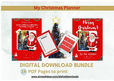 Picture of a Digital Christmas download bundle