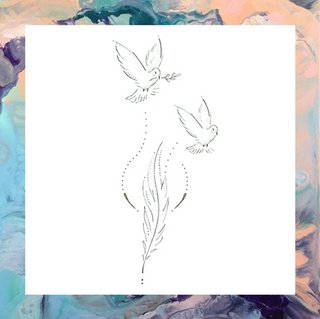 tatouage handpoke projet personnalisé vaud marie baldi artiste encrage âme corps