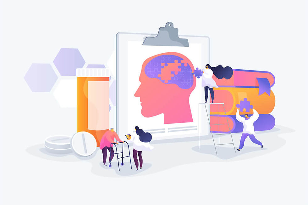 Vector of AI-generated brain