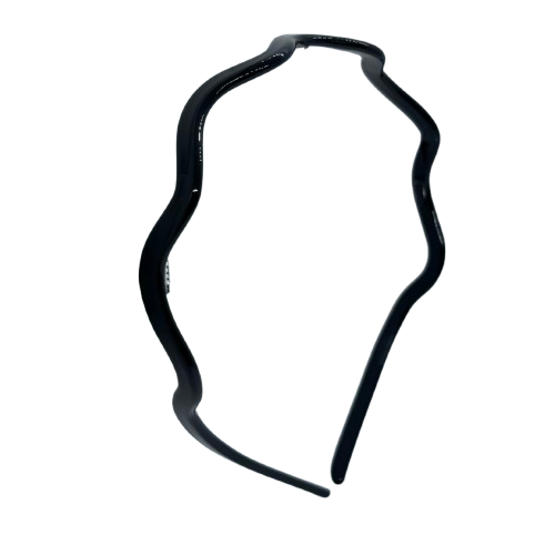 Miniatura: Tiara Ondas Preto